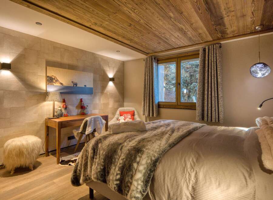Experience the epitome of luxury in this stunning bedroom.