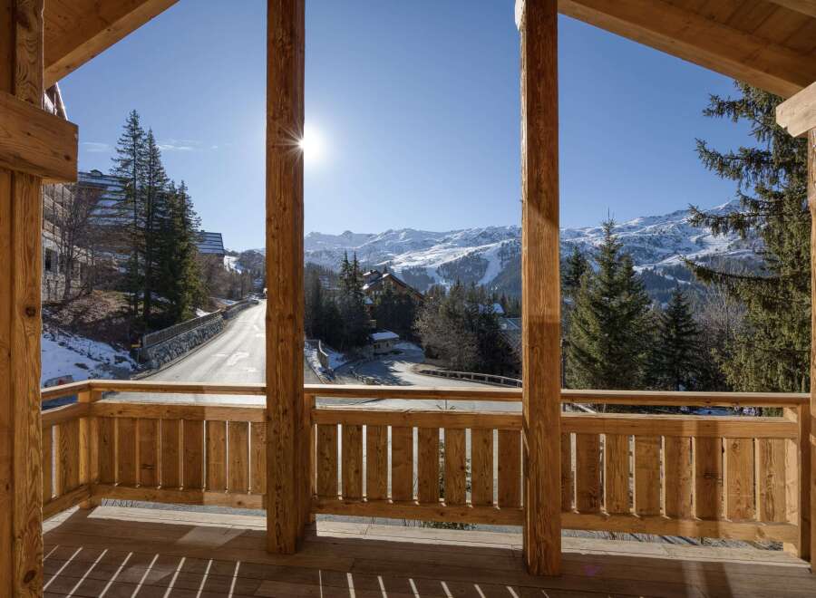 Experience breathtaking mountain views from this stunning property.
