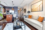 Step into modern elegance with this stunning property, featuring a beautifully designed living space.