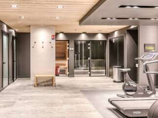 Step into a world of wellness and luxury with this state-of-the-art fitness center.