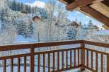 Enjoy breathtaking winter views from this stunning property.
