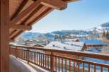 Experience the charm of a winter wonderland from this stunning property.