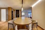 Experience luxury living in this stunning property featuring a beautifully designed dining area.