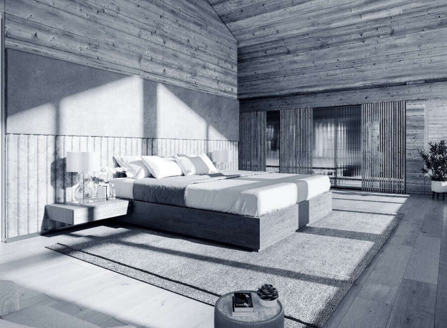 Experience the epitome of luxury in this stunning bedroom.
