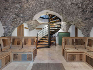 Step into a unique property with this stunning interior.