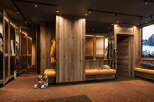 Experience the ultimate ski lodge ambiance with this beautifully designed ski room.