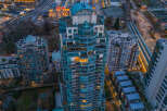 Experience luxury living in this stunning high-rise condo with breathtaking city views.