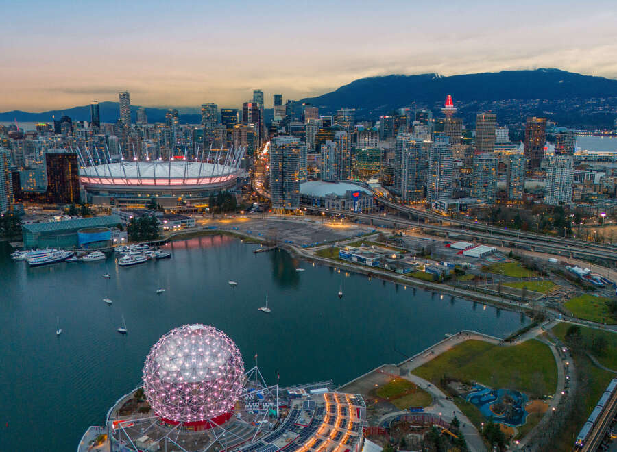 Experience the vibrant city life with this stunning property, offering breathtaking views of the cityscape and waterfront.