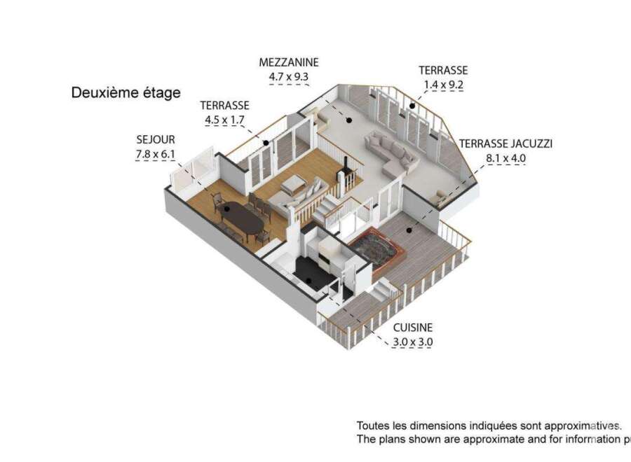 Discover this stunning property featuring a spacious layout with a modern kitchen and a cozy living area.