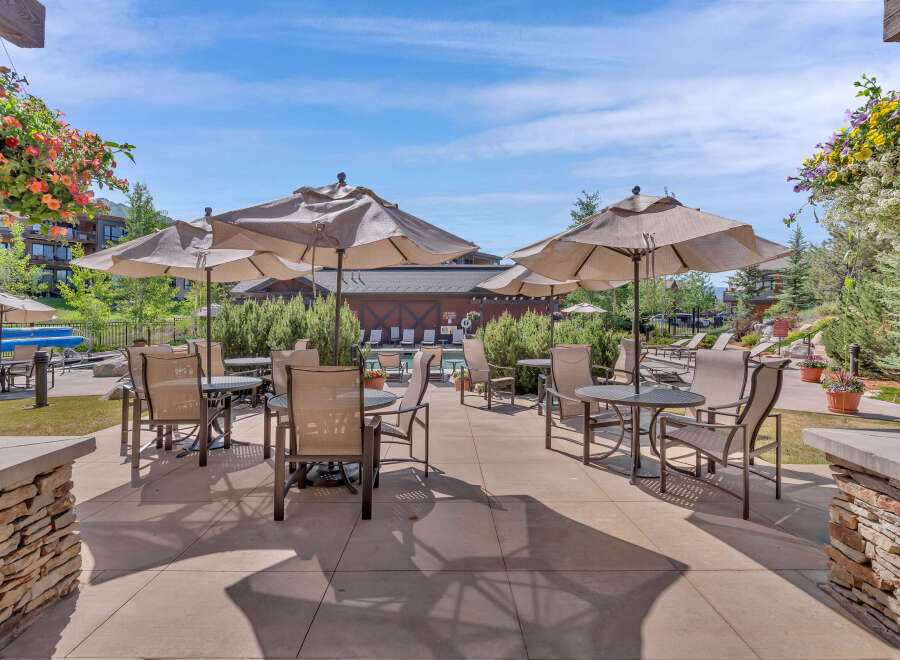 Enjoy the perfect blend of luxury and relaxation at this stunning property, featuring an inviting outdoor patio area.