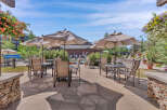 Enjoy the perfect blend of luxury and relaxation at this stunning property, featuring an inviting outdoor patio area.