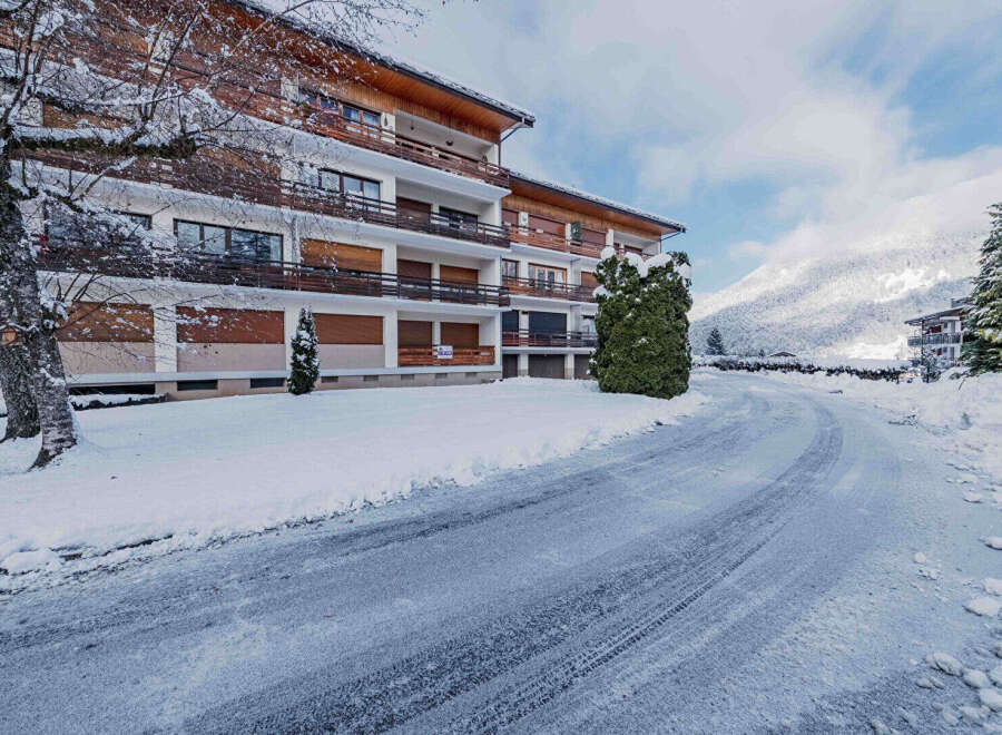 Discover a charming property nestled in a winter wonderland.