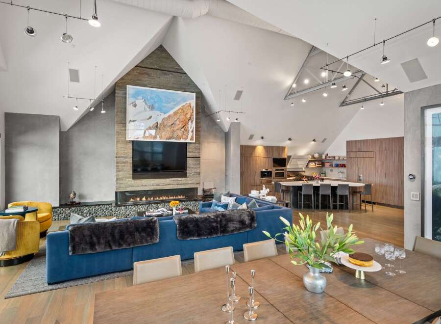 Experience luxury living in this stunning property featuring a modern open-concept design.