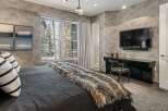 Experience luxury and comfort in this stunning bedroom.