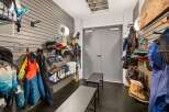 This well-organized mudroom is perfect for storing all your outdoor gear.