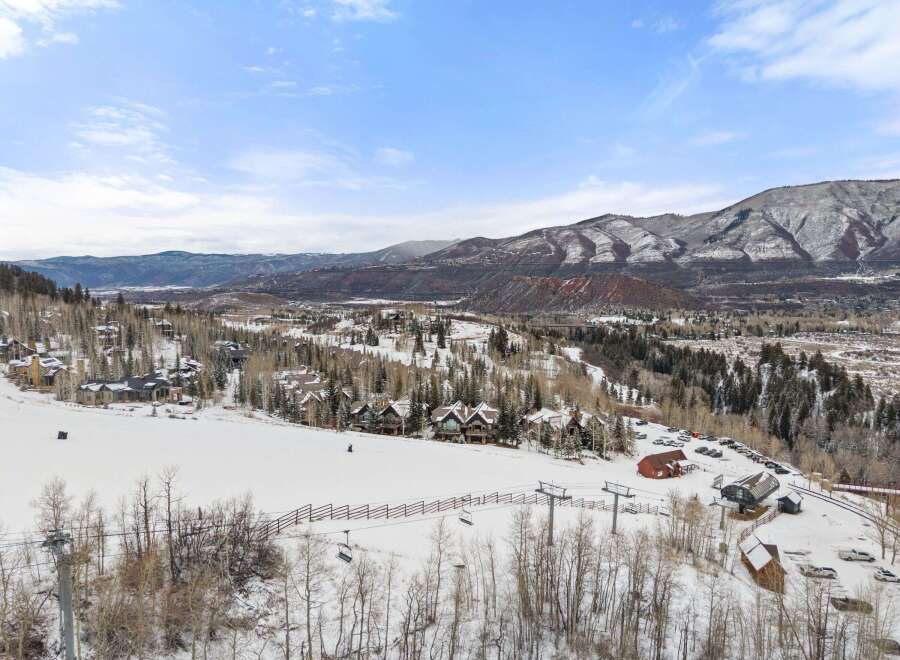 Experience the ultimate winter getaway in this stunning mountain property.