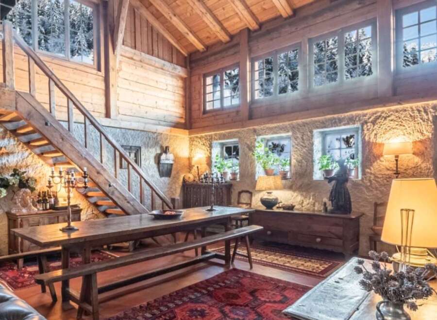 Step into a cozy chalet retreat with this stunning property.