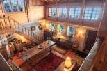 Step into a world of rustic charm with this stunning property, featuring a beautifully designed interior with exposed wooden beams and a cozy ambiance.