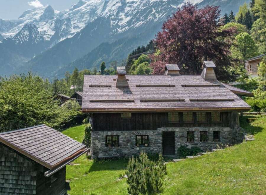 Nestled amidst the breathtaking backdrop of snow-capped mountains, this charming property offers a serene escape.