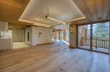 Experience luxury living in this stunning property, featuring exquisite wooden floors and a modern kitchen.