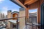 Enjoy breathtaking views from this luxurious balcony, perfect for relaxing and taking in the scenery.