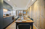 Experience the charm of this stunning property, featuring a beautifully designed dining area perfect for entertaining.