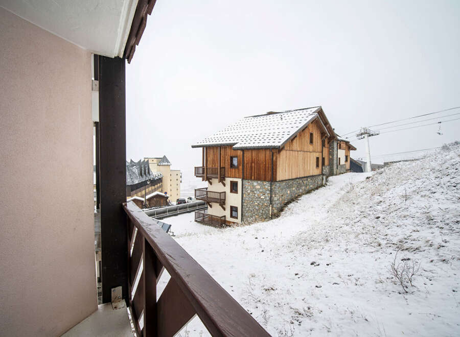 Experience the charm of this stunning property nestled in a picturesque winter wonderland.