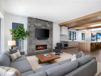 Experience luxury living in this stunning property featuring a modern open-concept design.