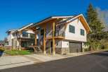 Discover modern living in this stunning property! This home boasts a contemporary design with a beautiful exterior, featuring a garage and a stylish balcony.