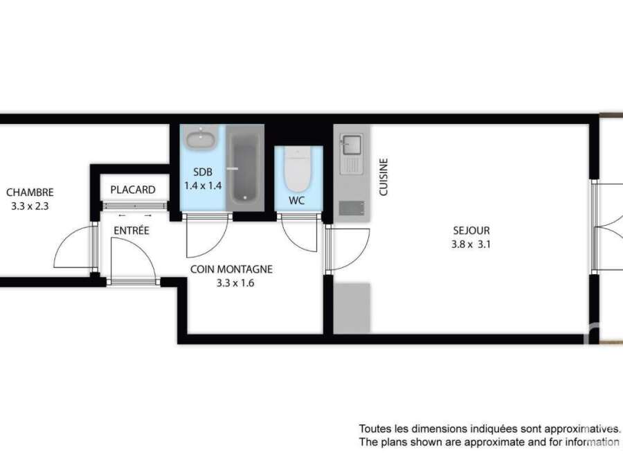Discover this charming apartment featuring a well-designed layout.