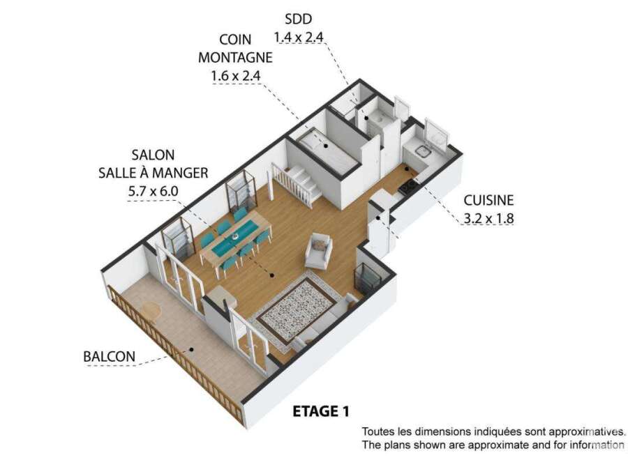 Discover this stunning apartment featuring a spacious living area perfect for entertaining.