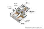 Discover this stunning property featuring a well-designed floor plan with multiple bedrooms and a modern bathroom.