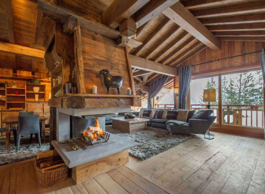 Experience the epitome of rustic luxury in this stunning chalet.