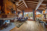 Experience the epitome of rustic luxury in this stunning chalet.