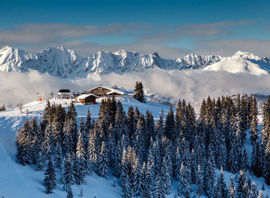 Experience the ultimate winter getaway in this stunning mountain property.