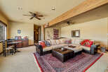 Step into luxury with this stunning living space, perfect for relaxation and entertainment.