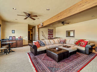 Step into luxury with this stunning living space, perfect for relaxation and entertainment.