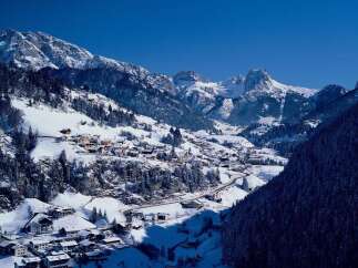 Nestled in a picturesque mountain village, this property offers stunning views and a serene atmosphere.