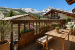 Experience breathtaking mountain views from this charming balcony, perfect for enjoying your morning coffee or evening wine.