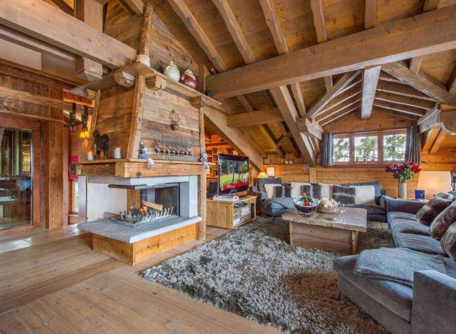 Experience the epitome of rustic luxury in this stunning chalet.
