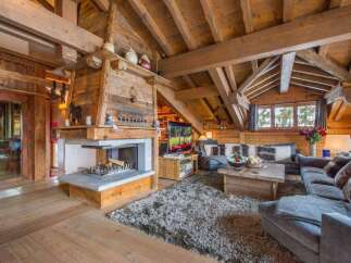Experience the epitome of rustic luxury in this stunning chalet.