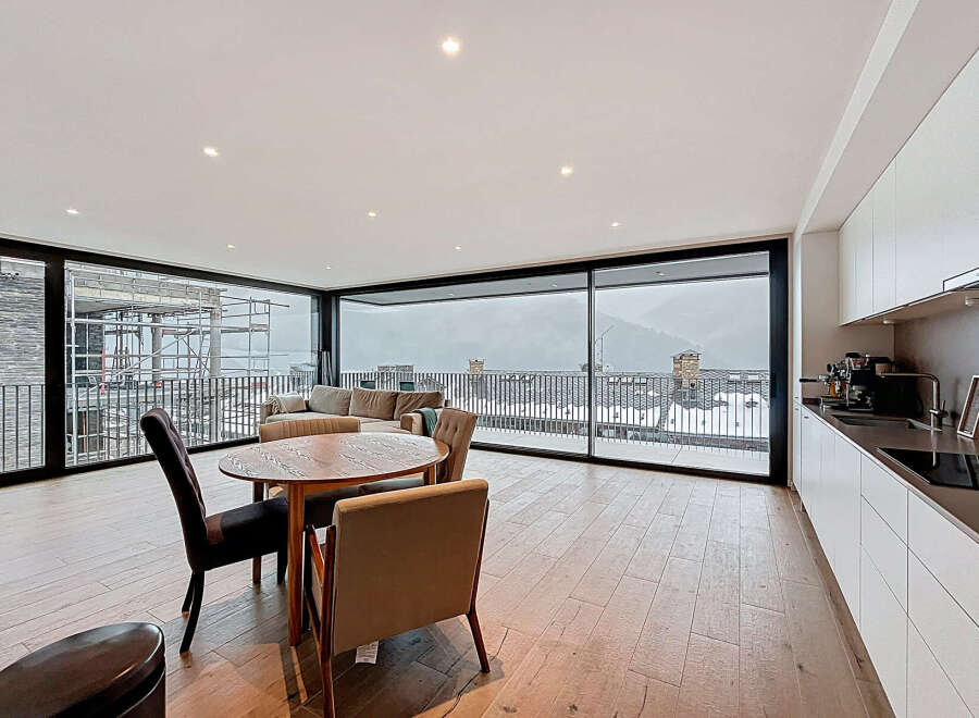 Experience luxury living in this stunning modern apartment with breathtaking views.