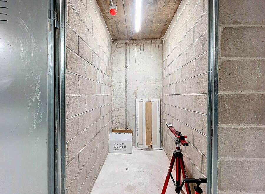 Explore this unique storage space, perfect for various needs.