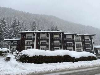 Discover a stunning property nestled in a winter wonderland.