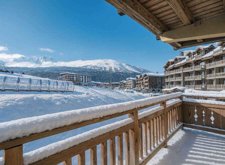Enjoy breathtaking mountain views from this stunning property.