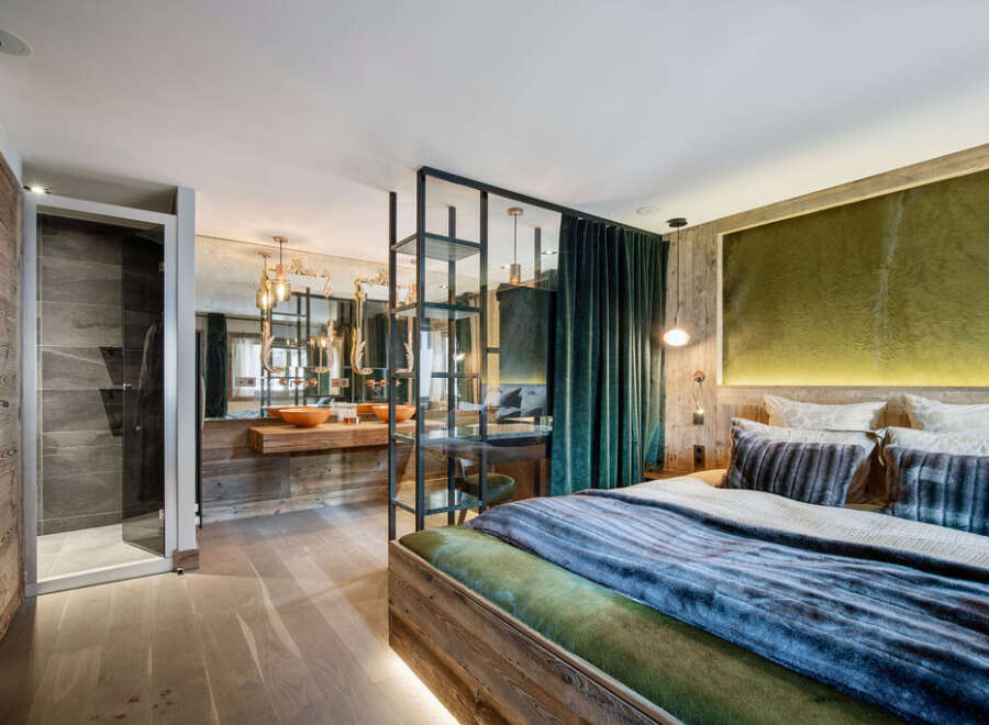 Experience luxury and comfort in this stunning bedroom.