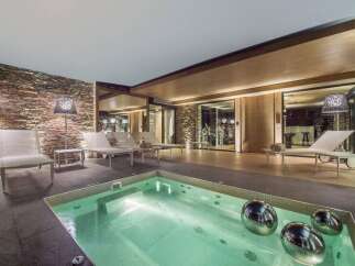 Indulge in luxury and relaxation in this stunning spa retreat.