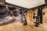 This home gym is the perfect space to stay active and healthy.