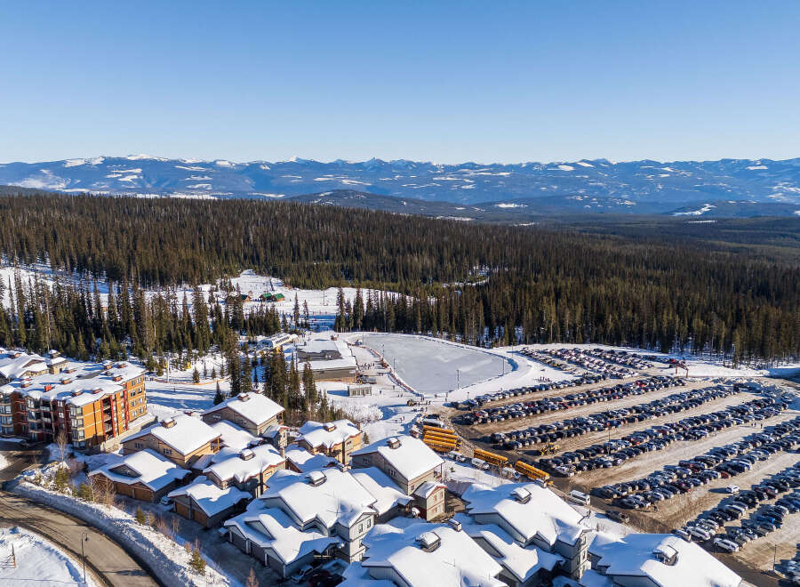 Discover the charm of this stunning mountain property, nestled in a winter wonderland.