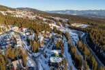 Discover a stunning mountain retreat nestled amidst the serene beauty of nature.